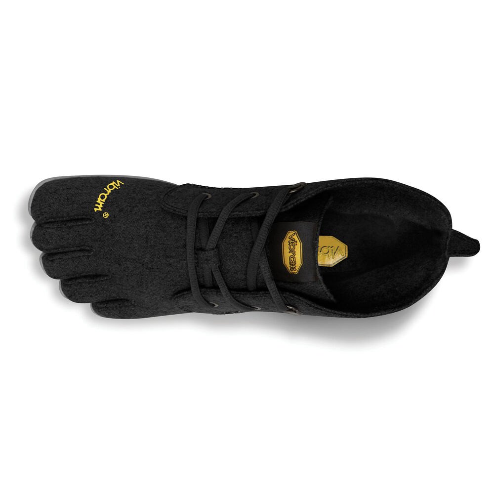 Vibram Five Fingers Womens CVT-Wool - Trail Shoes Black/Grey - LPV498760